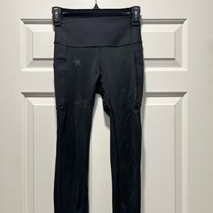 GapFit Sculpt Compression Black star leggings